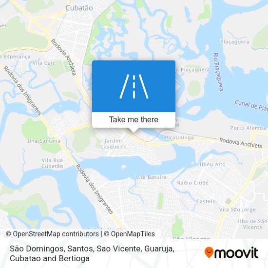 São Domingos map
