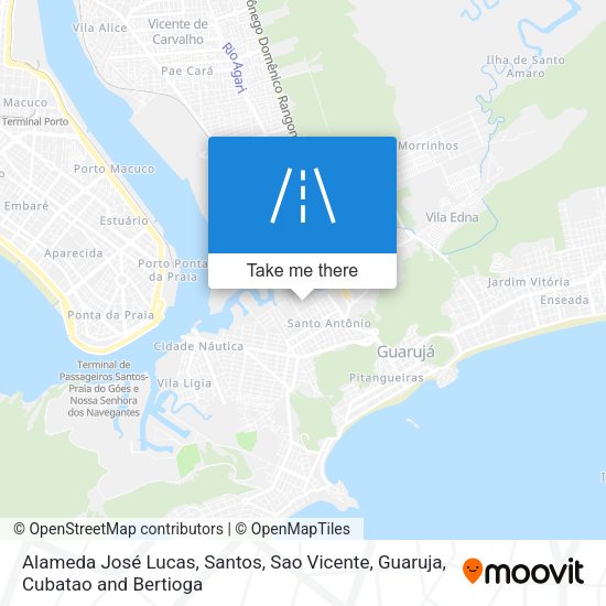 Alameda José Lucas map