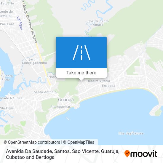 Avenida Da Saudade map