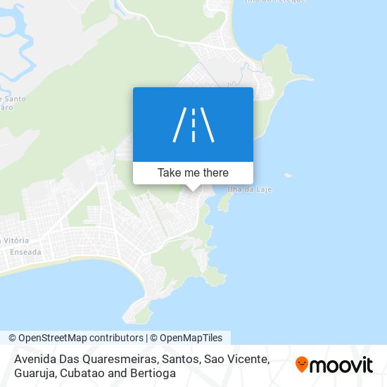 Avenida Das Quaresmeiras map