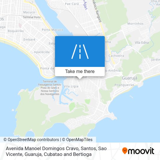 Avenida Manoel Domingos Cravo map