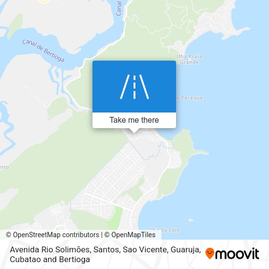 Avenida Rio Solimões map