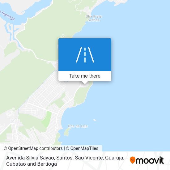 Avenida Silvia Sayão map