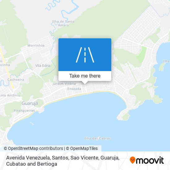 Mapa Avenida Venezuela