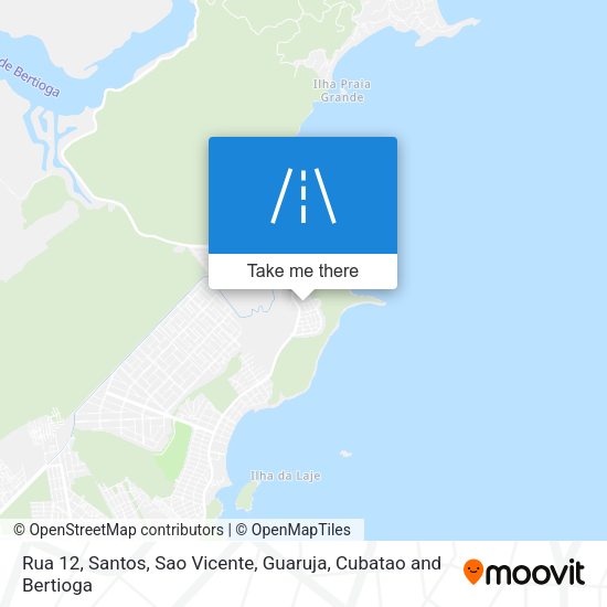 Rua 12 map