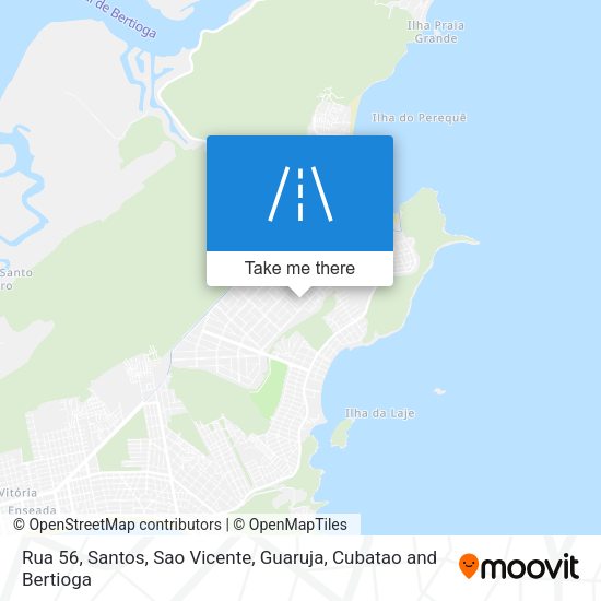 Rua 56 map