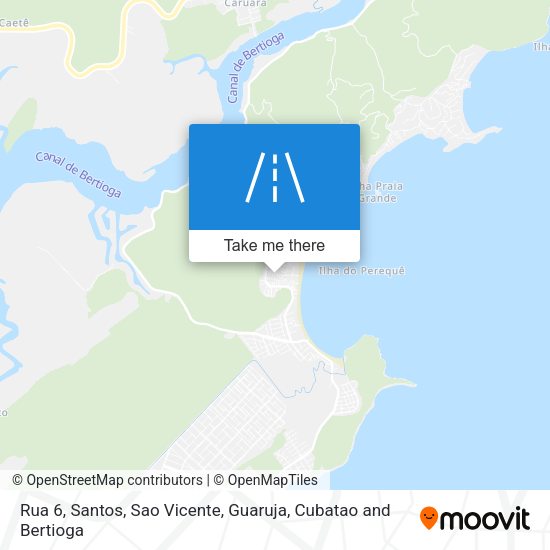Rua 6 map