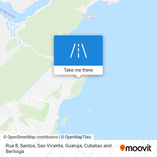 Rua 8 map