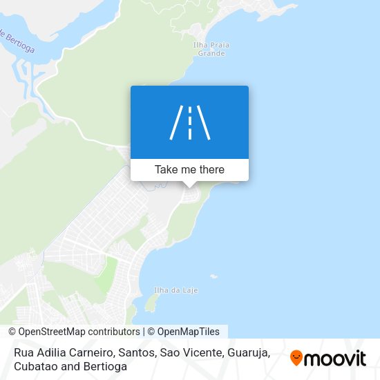 Rua Adilia Carneiro map