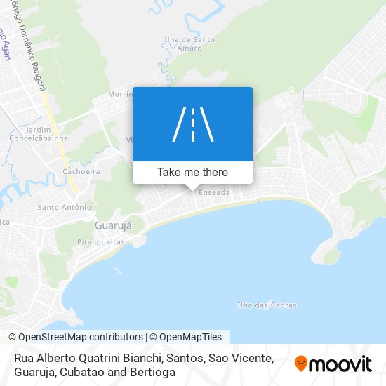 Mapa Rua Alberto Quatrini Bianchi