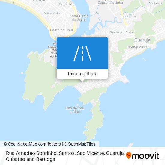 Rua Amadeo Sobrinho map