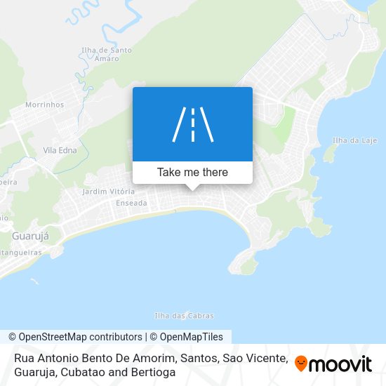 Rua Antonio Bento De Amorim map