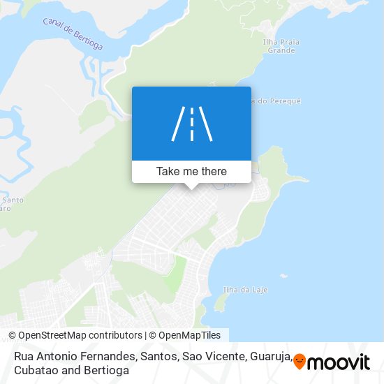 Rua Antonio Fernandes map