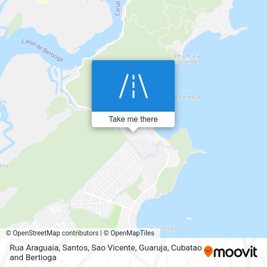 Rua Araguaia map