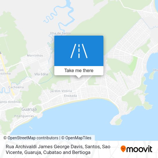 Rua Archivaldi James George Davis map