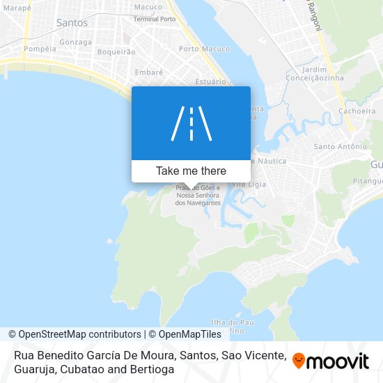 Rua Benedito García De Moura map