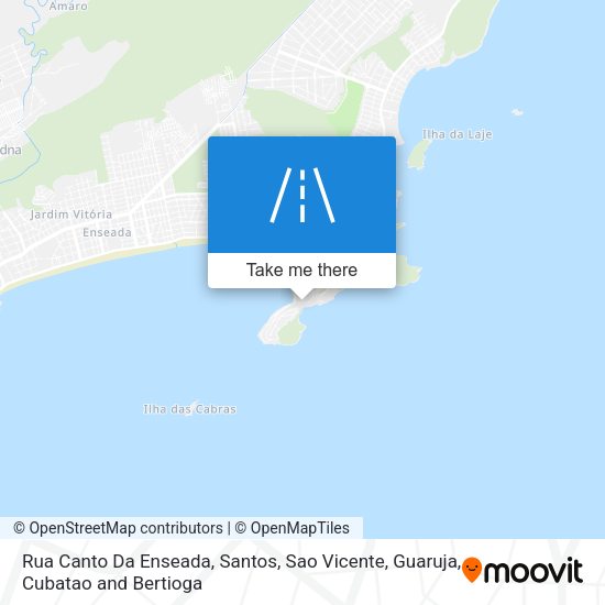 Rua Canto Da Enseada map