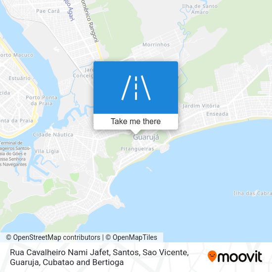 Rua Cavalheiro Nami Jafet map