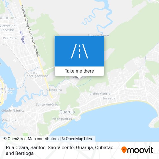 Rua Ceará map