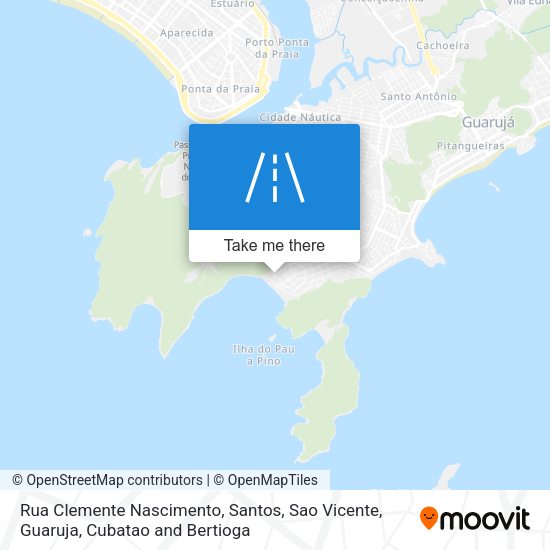 Rua Clemente Nascimento map