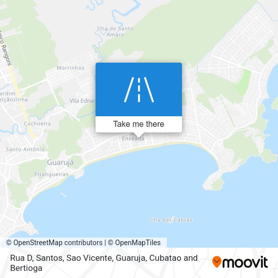 Rua D map