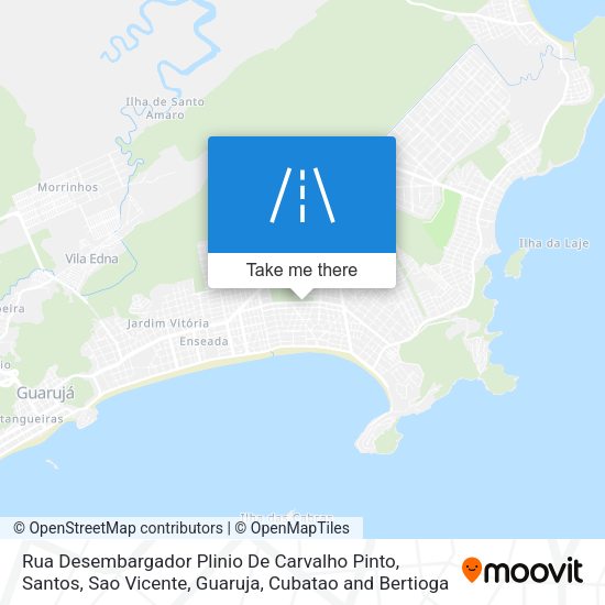 Rua Desembargador Plinio De Carvalho Pinto map