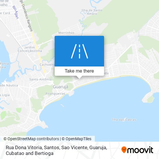 Rua Dona Vitoria map