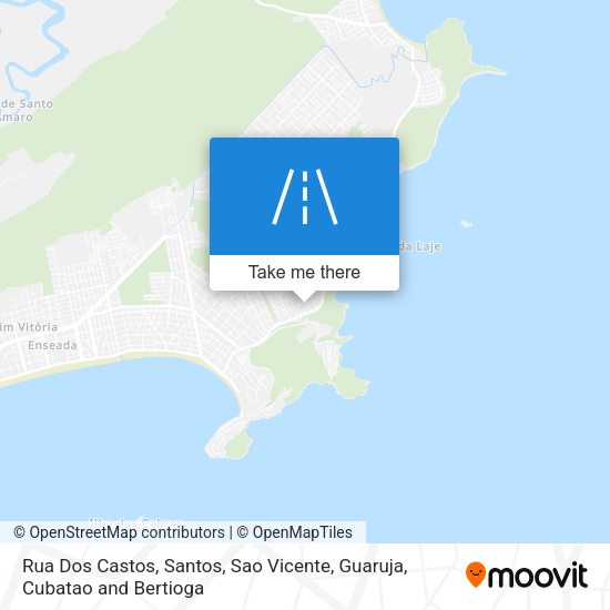 Rua Dos Castos map
