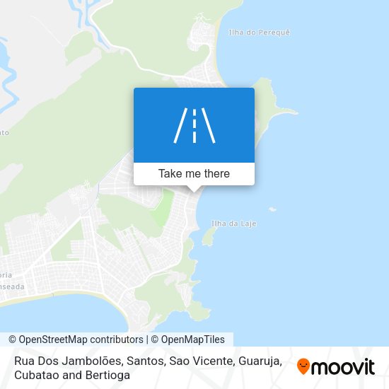 Rua Dos Jambolões map