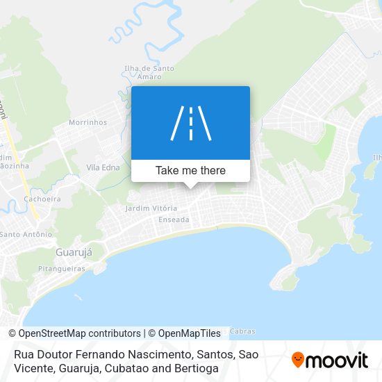 Rua Doutor Fernando Nascimento map