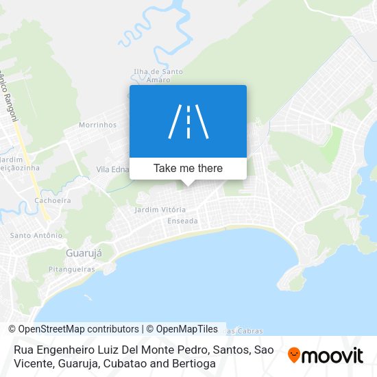 Rua Engenheiro Luiz Del Monte Pedro map