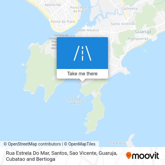 Rua Estrela Do Mar map