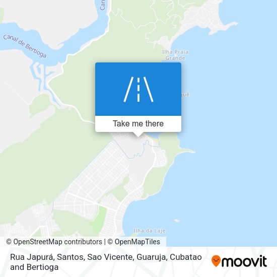 Rua Japurá map