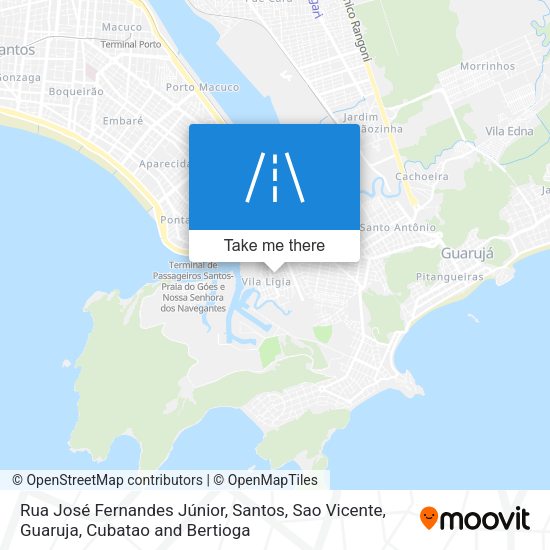 Rua José Fernandes Júnior map