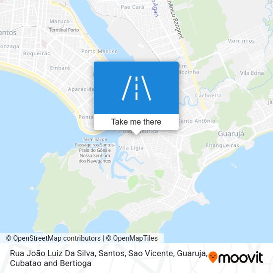 Rua João Luiz Da Silva map