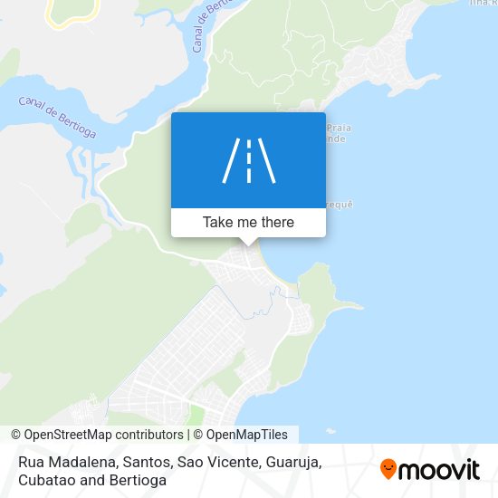 Rua Madalena map