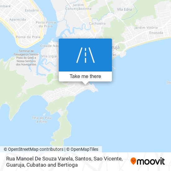 Mapa Rua Manoel De Souza Varela