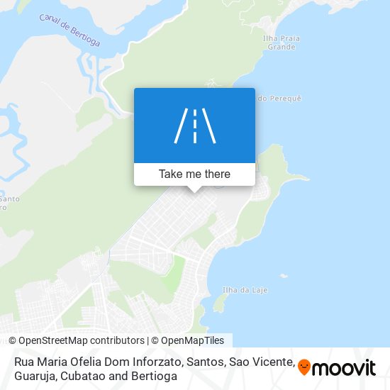 Rua Maria Ofelia Dom Inforzato map