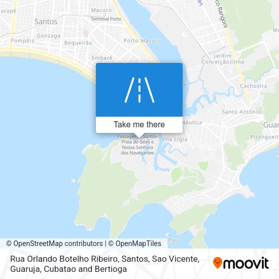 Rua Orlando Botelho Ribeiro map