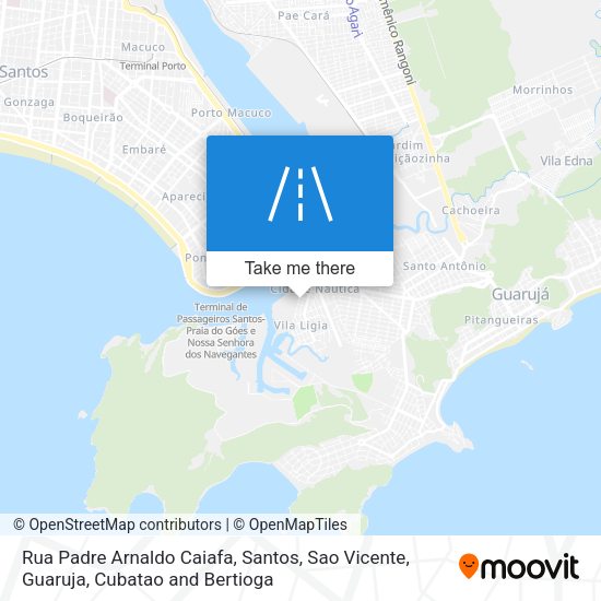 Rua Padre Arnaldo Caiafa map