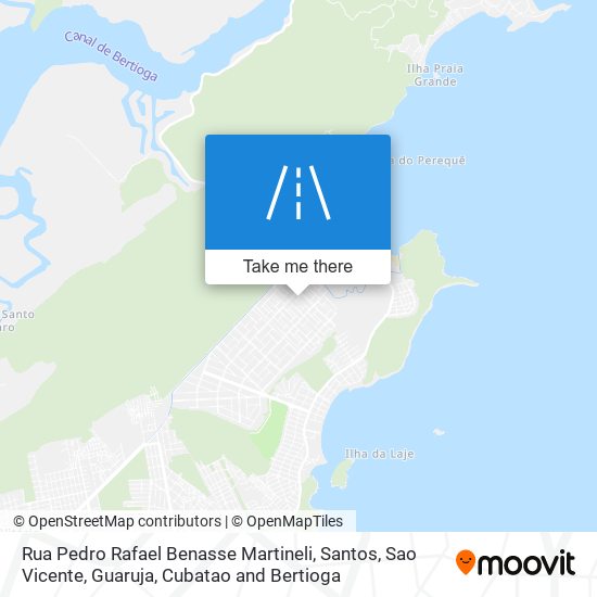 Rua Pedro Rafael Benasse Martineli map