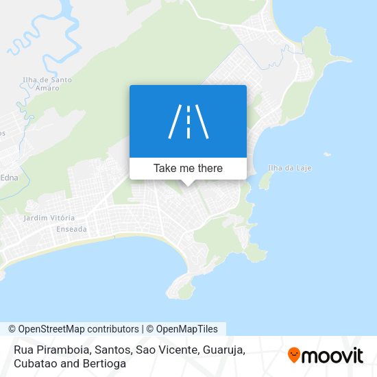 Rua Piramboia map