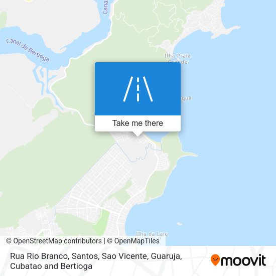 Rua Rio Branco map