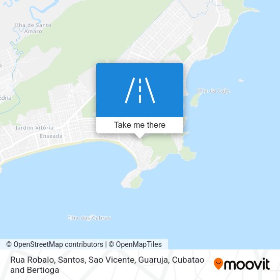 Rua Robalo map