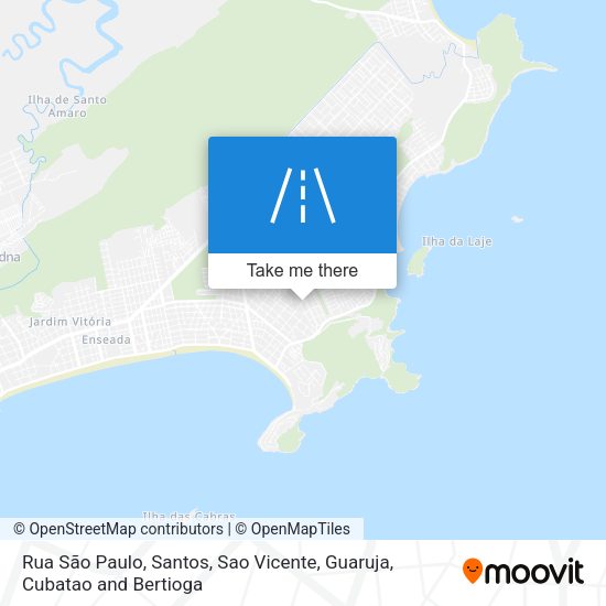 Rua São Paulo map