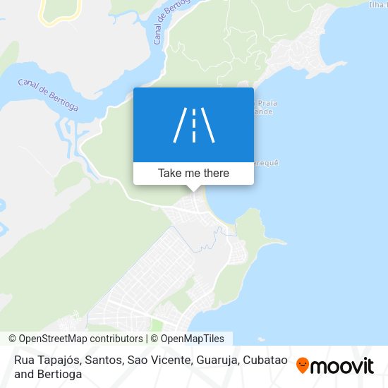 Rua Tapajós map