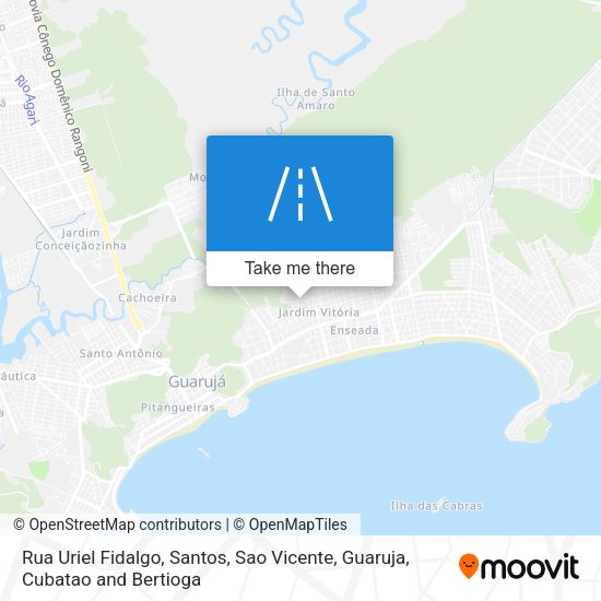 Rua Uriel Fidalgo map