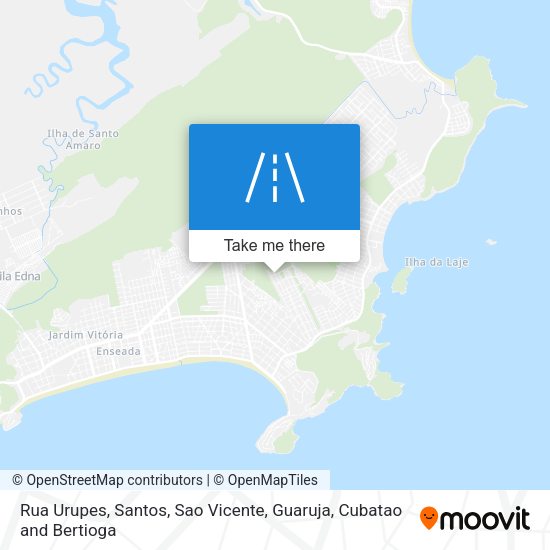 Rua Urupes map
