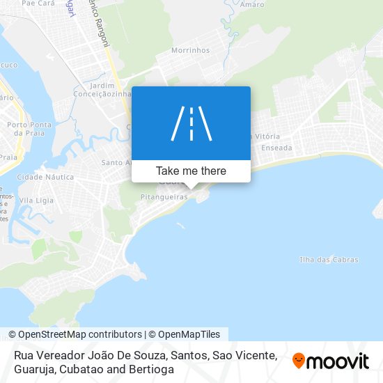 Rua Vereador João De Souza map