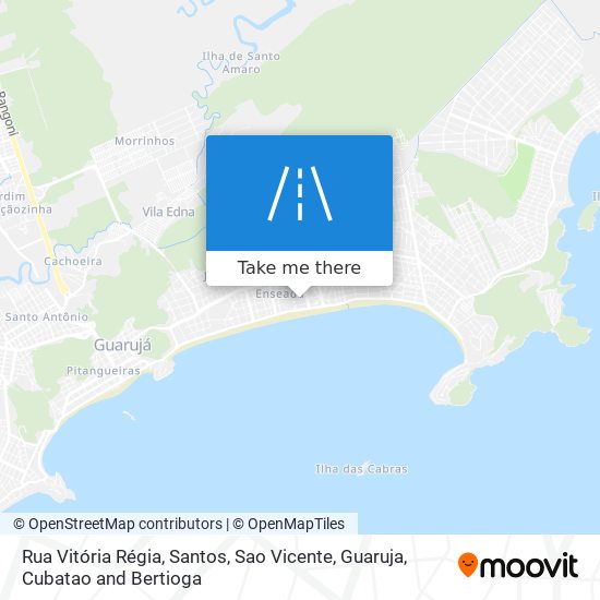 Rua Vitória Régia map